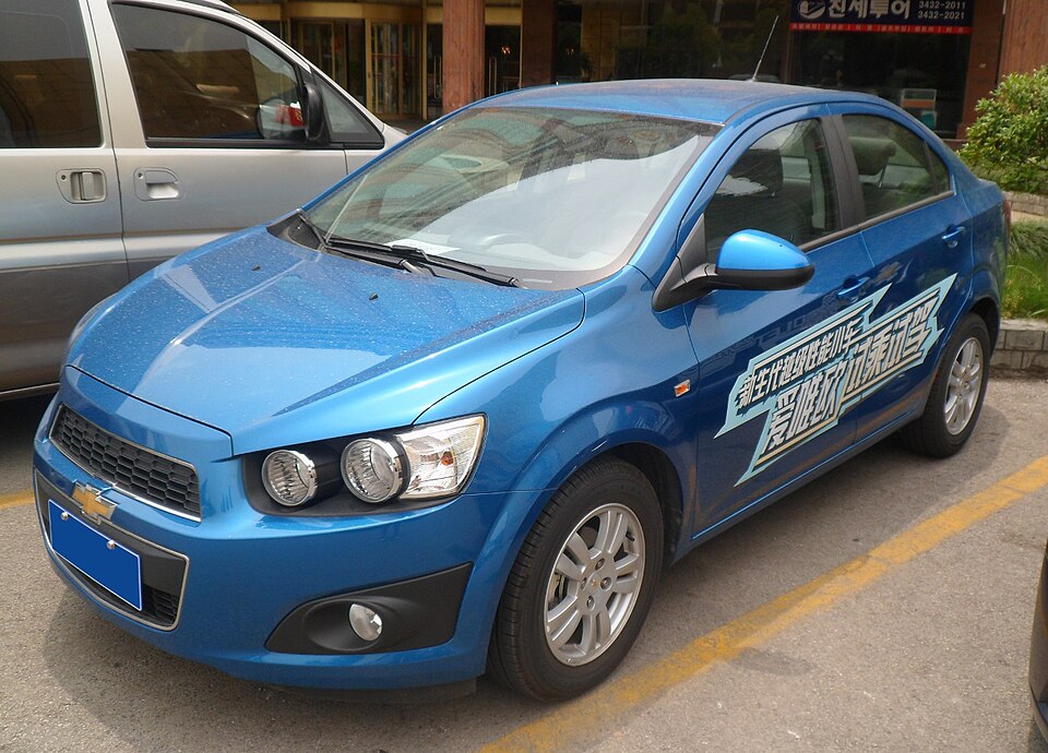 Фото модели Chevrolet Aveo; цвет и комплектация могут отличаться, это не автомобиль компании